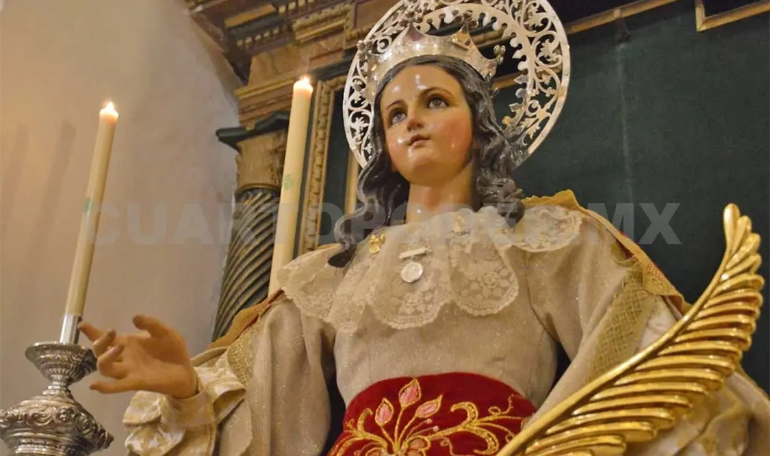 Santa Catalina de Alejandría y otras santas serán tema durante el último día del simposio. Cortesía.