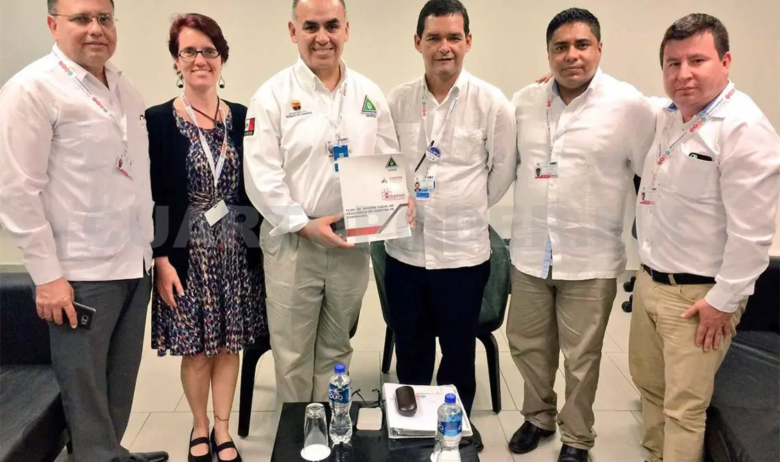Participan en Plataforma de Reducción de Riesgos