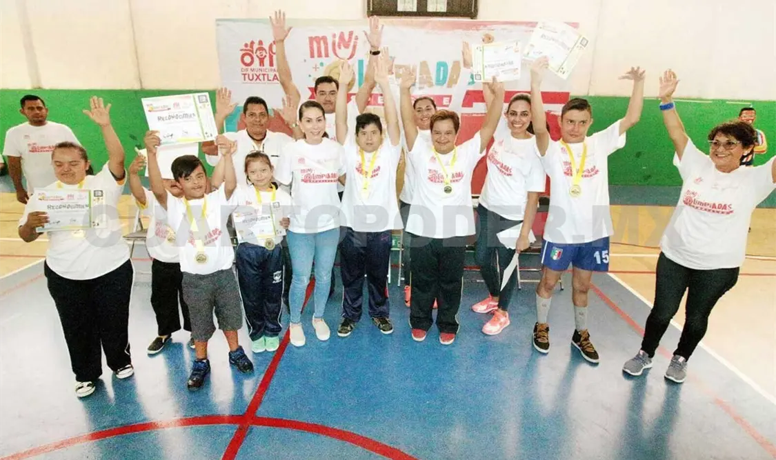 Un éxito, olimpiadas especiales