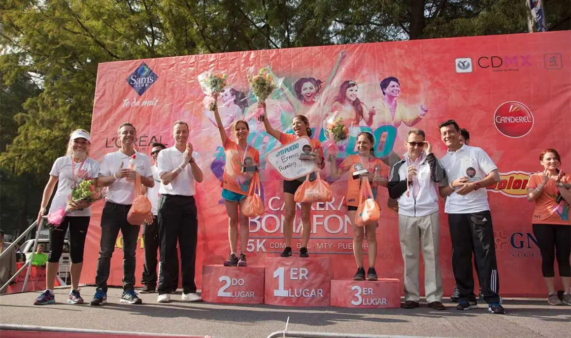 Gutiérrez gana carrera para mujeres en CDMX