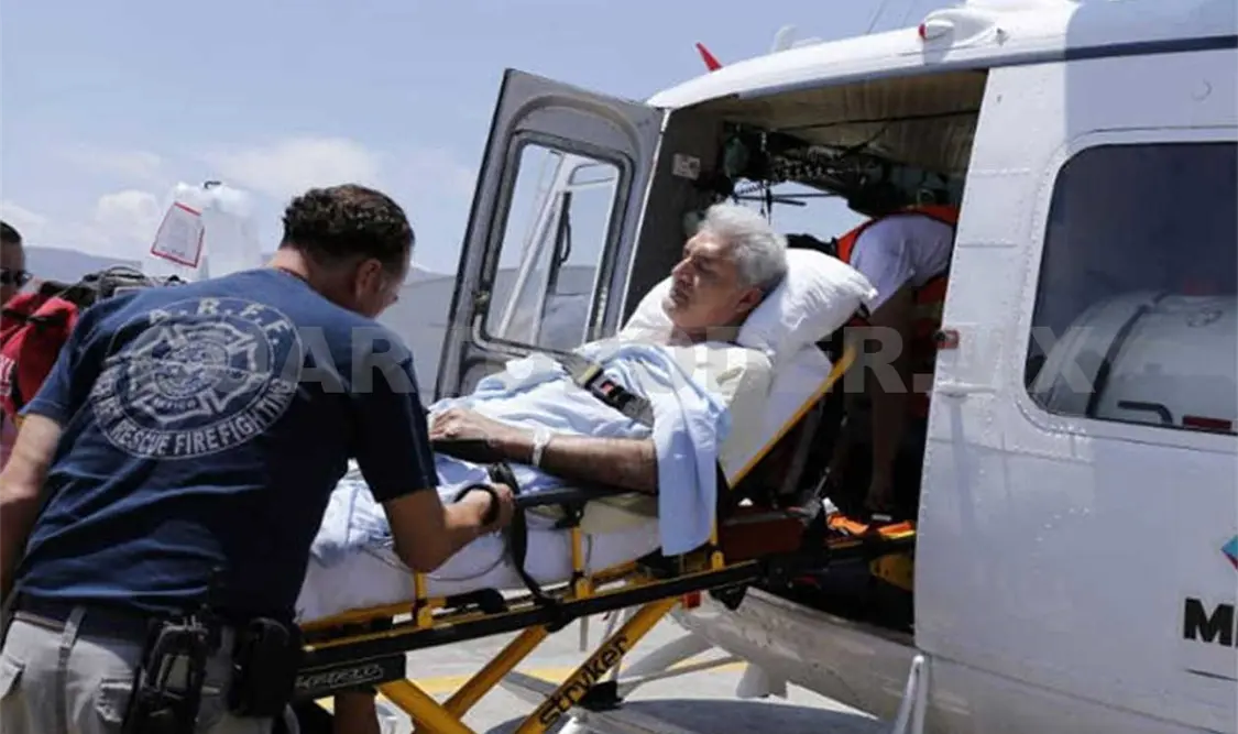 Reportan estable a Manuel Mireles