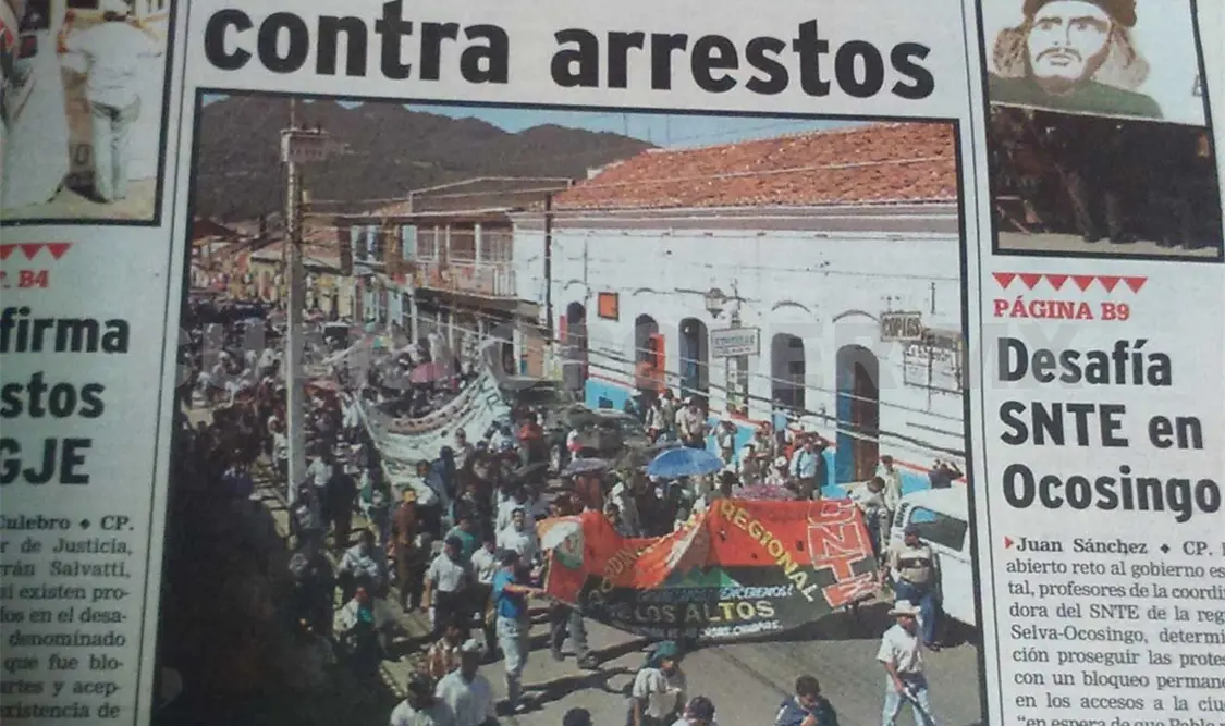 Siniestro pasado: Miles de profesores toman alcaldía de SCLC