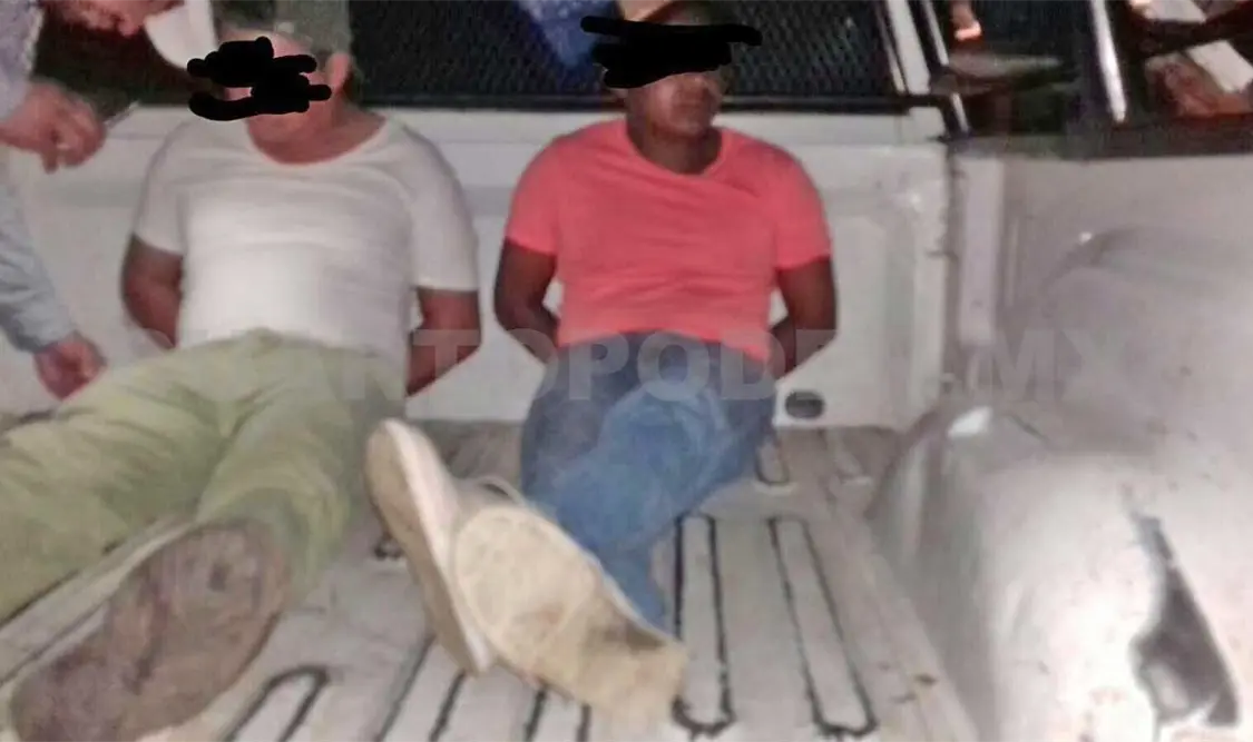 Detienen a presuntos extorsionadores