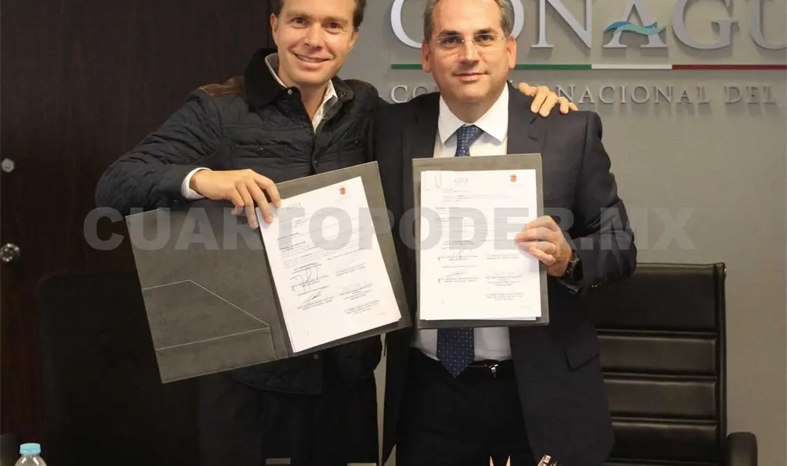 Firman Convenio para acciones de abastecimiento