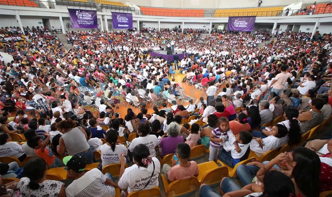 Sociedad civil respalda asociación Un Millón de Amigos
