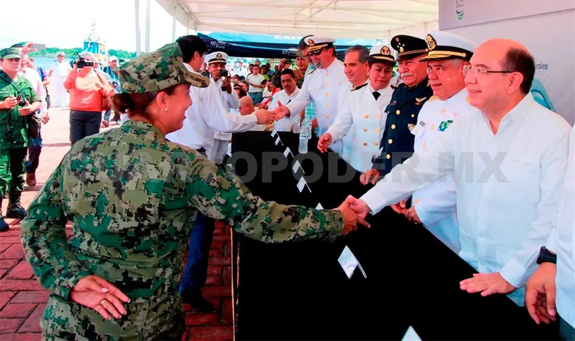 Gobierno de Chiapas reconoce a la Marina Mexicana