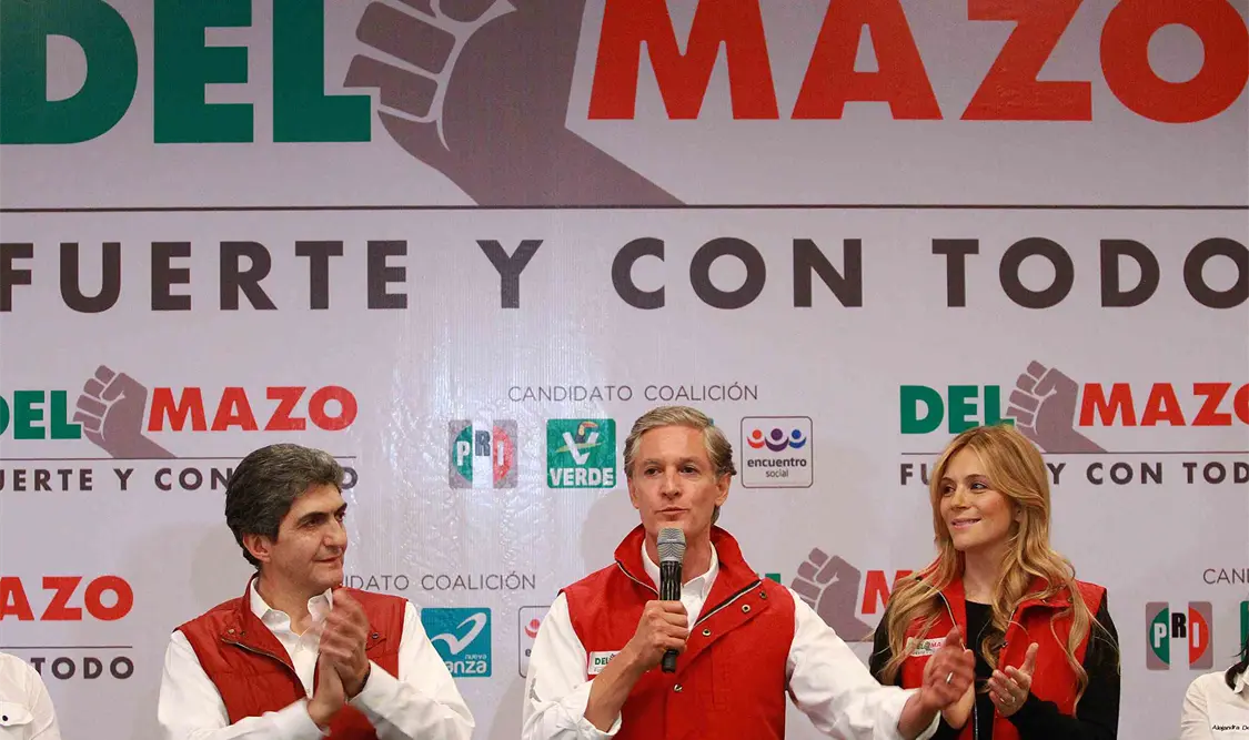 Conteo rápido del IEEM da por ganador a Del Mazo