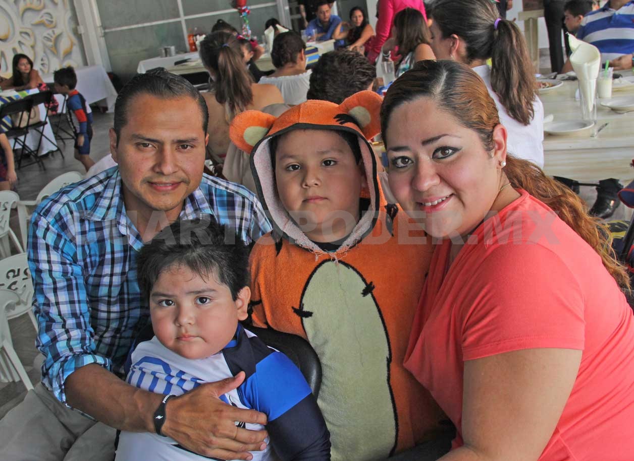 Iván Emiliano festejó sus cinco añitos