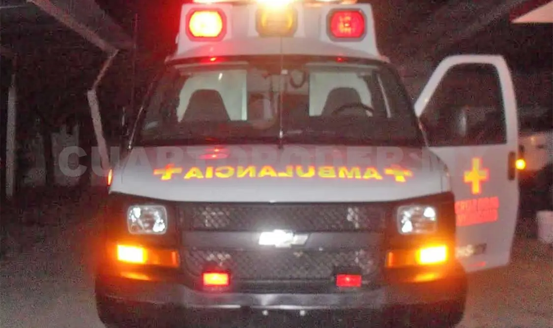 La persona fue llevada a un hospital para ser atendida. Dalia Villatoro / CP