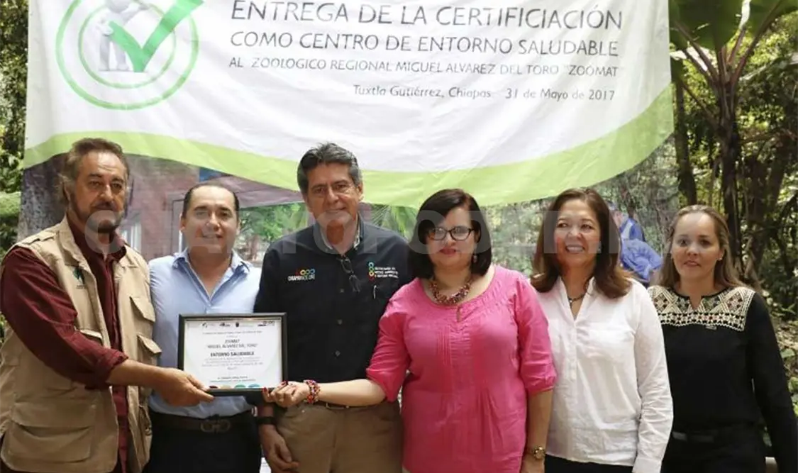 Merecida certificación de entorno saludable