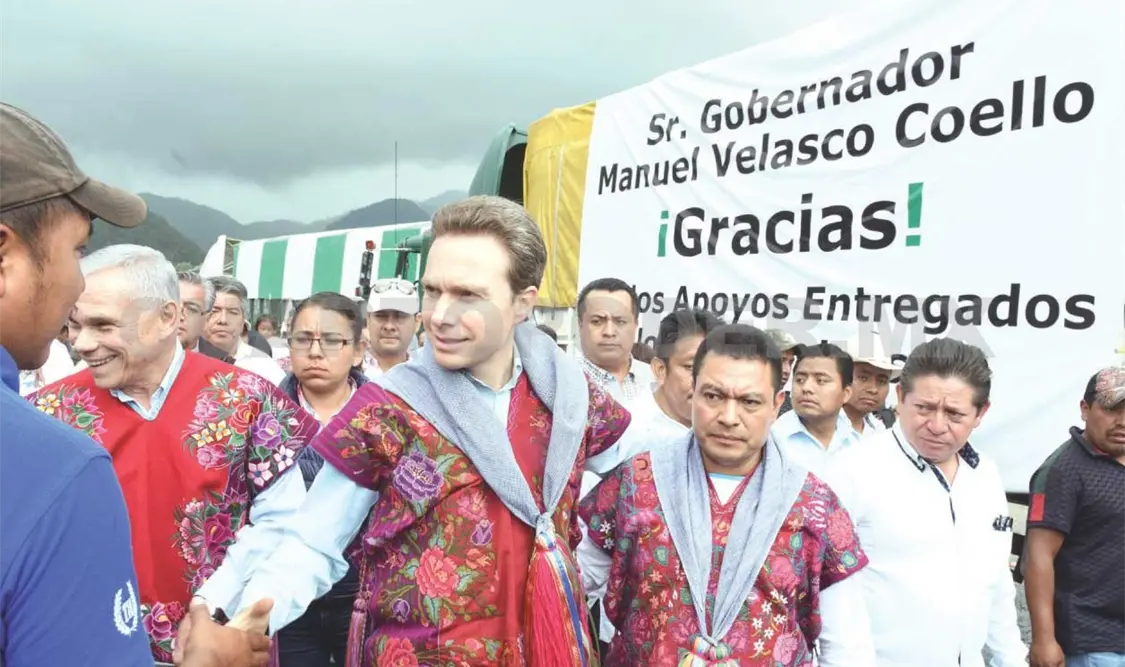 Entrega Velasco 21 mdp en insumos a productores