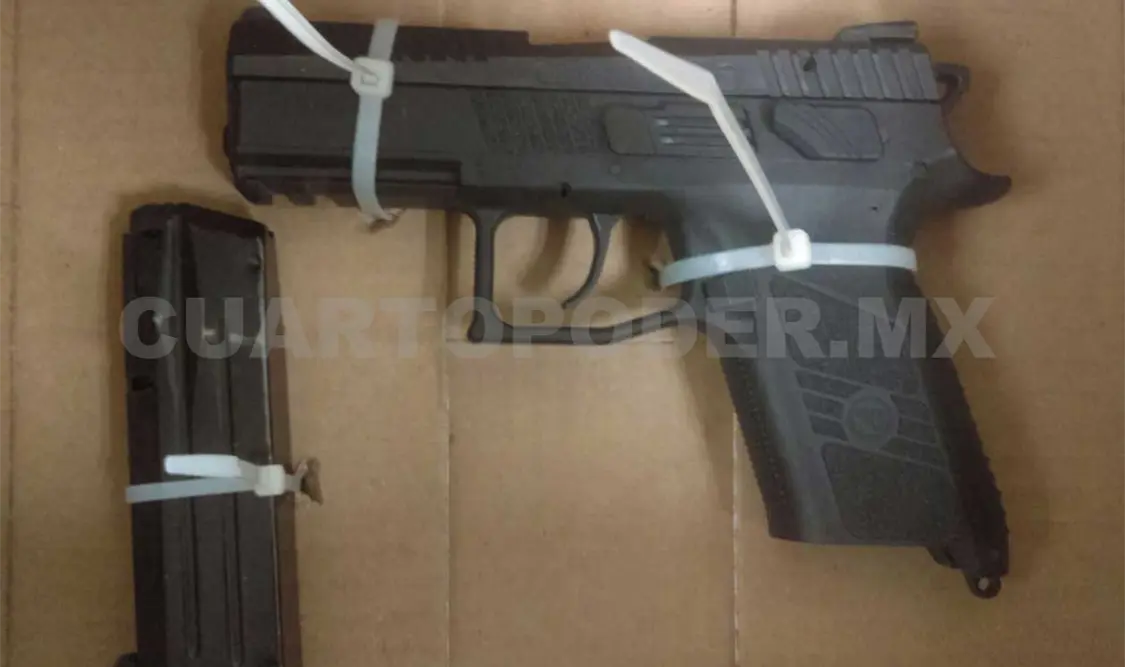 Detienen a hombre por lesionar con arma de fuego