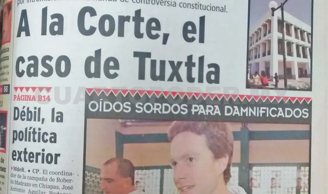 Siniestro pasado: El gobierno Pablo Salazar no da cuentas