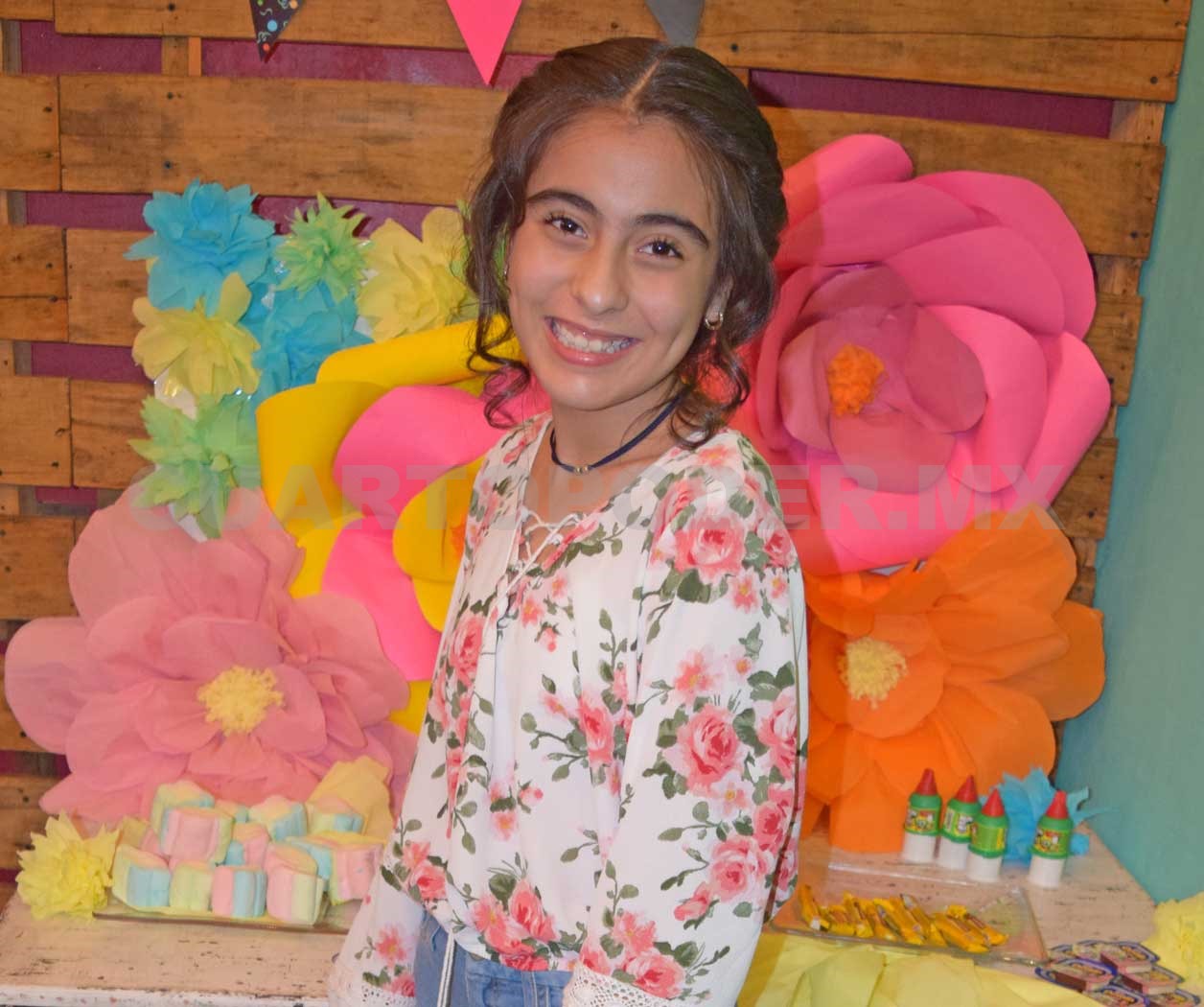 Celebran a María Paula un año más