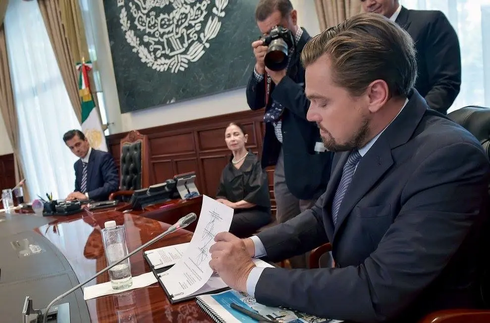 Acuerdan Peña Nieto, DiCaprio y Slim reforzar protección a ecosistemas marinos