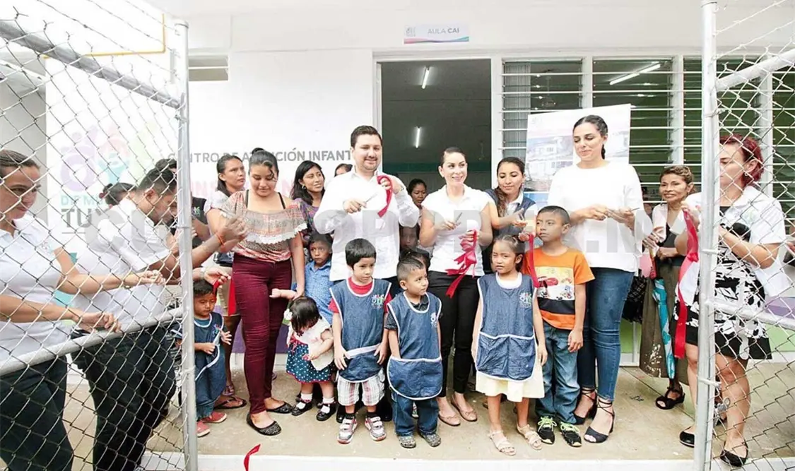 Inaugura edil Casa de Atención Infantil