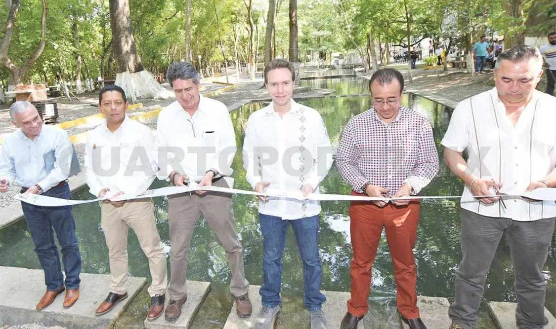 Inaugura Velasco Centro Ecoturístico “Ojo de Agua” en Emiliano Zapata