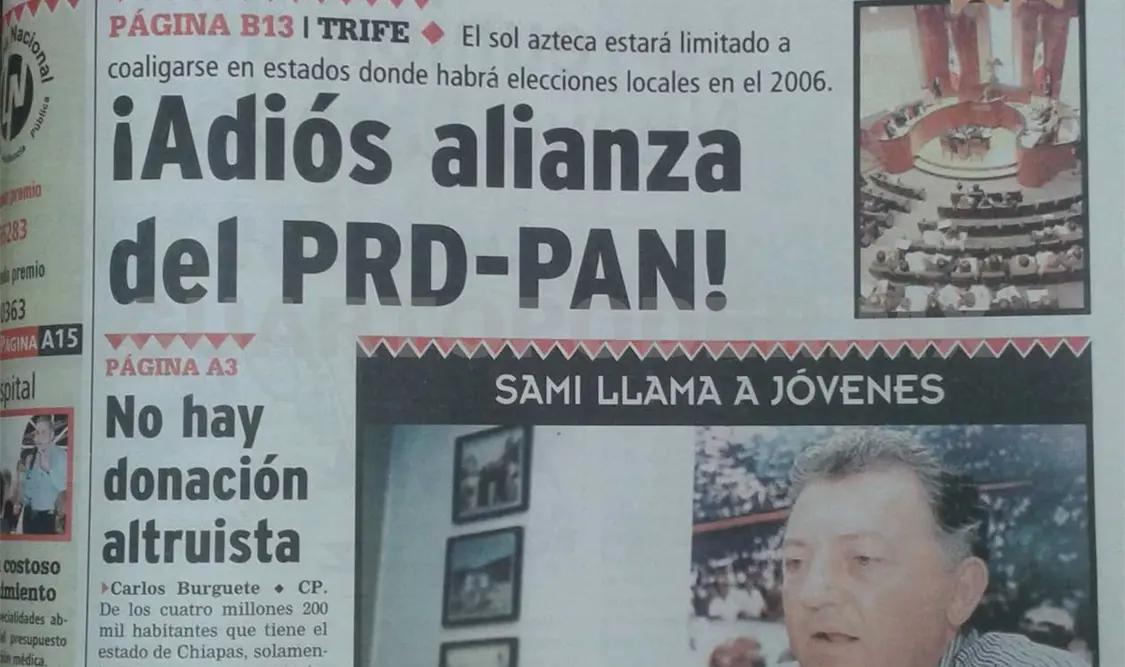 Siniestro pasado: Reclama Mocri a Pablo sus métodos represivos
