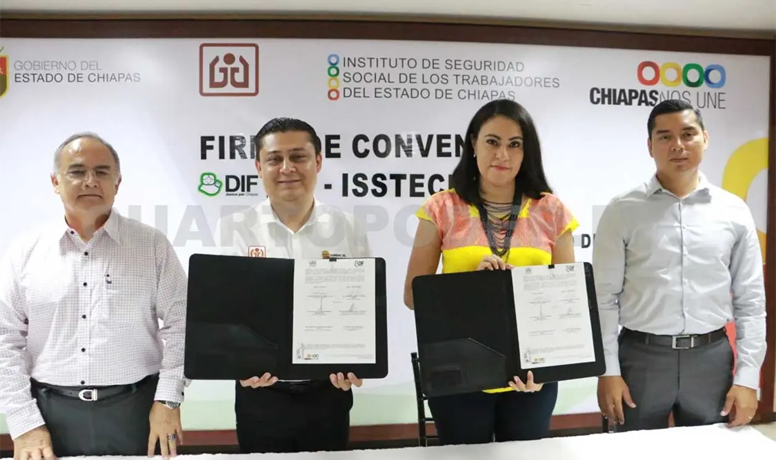 Firman convenio de rehabilitación física