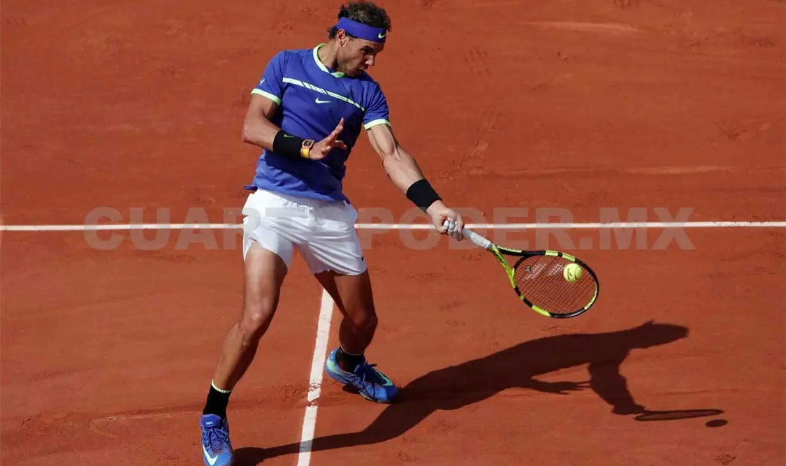 Nadal avanza a semifinales de Roland Garros