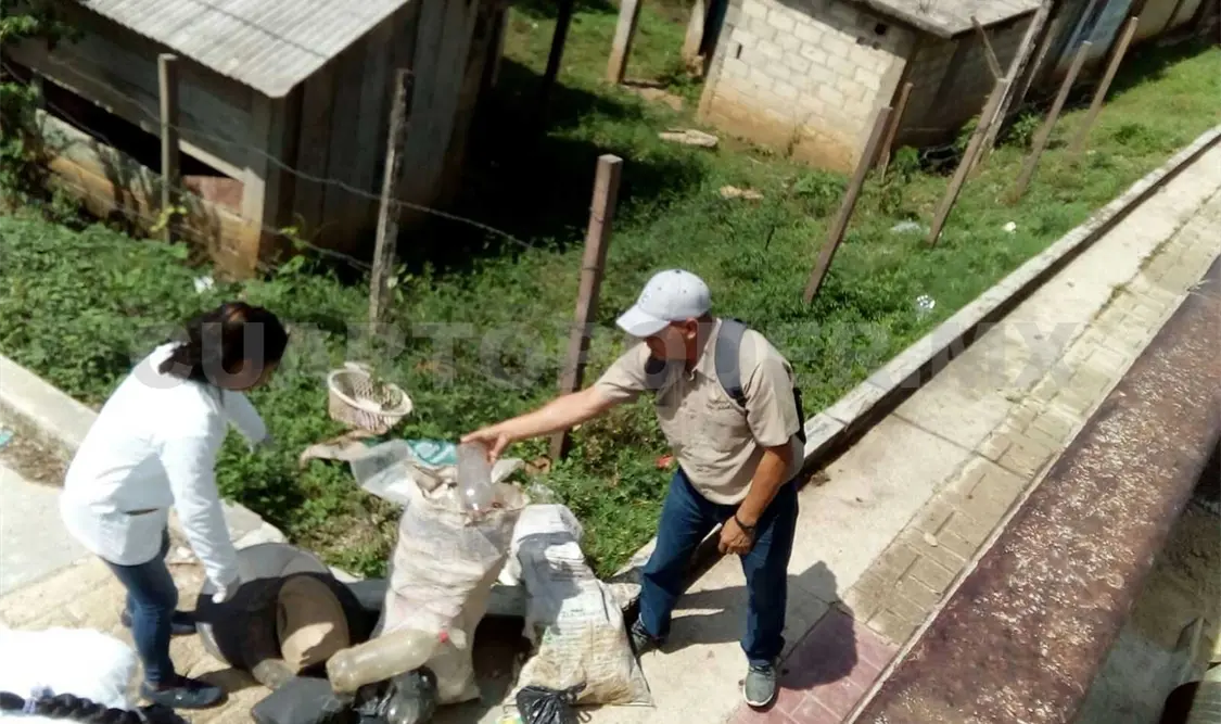 Realizan acciones de descacharrización