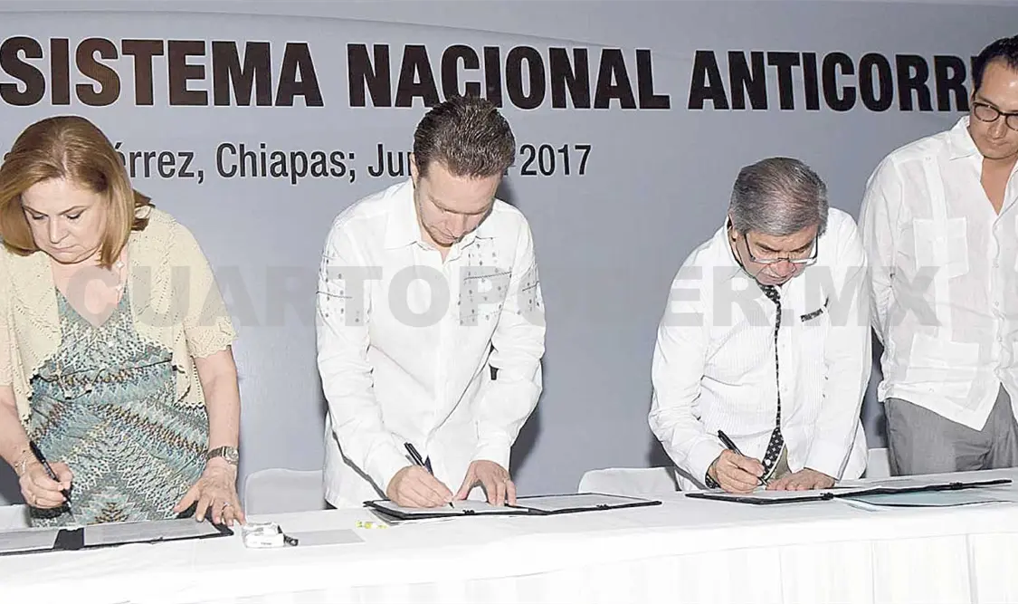 Manuel Velasco y Arely Gómez encabezan Foro Anticorrupción