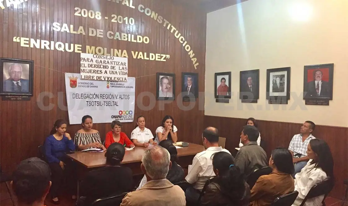Realizan Sesión de Consejo en Teopisca