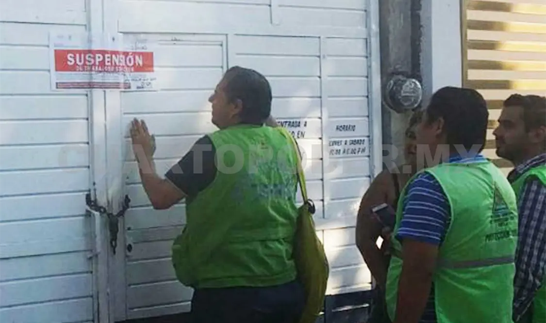 El cierre de los inmuebles se derivó a diversas irregularidades. CP