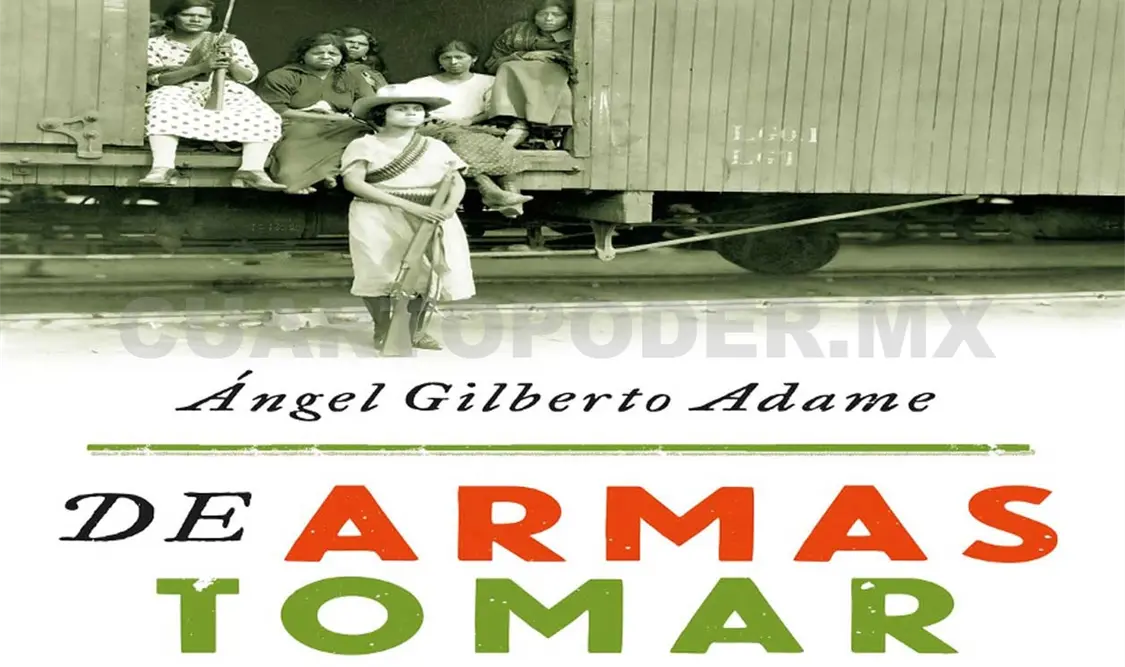 Portada del libro De armas tomar: feministas y luchadoras sociales de la Revolución Mexicana. Cortesía