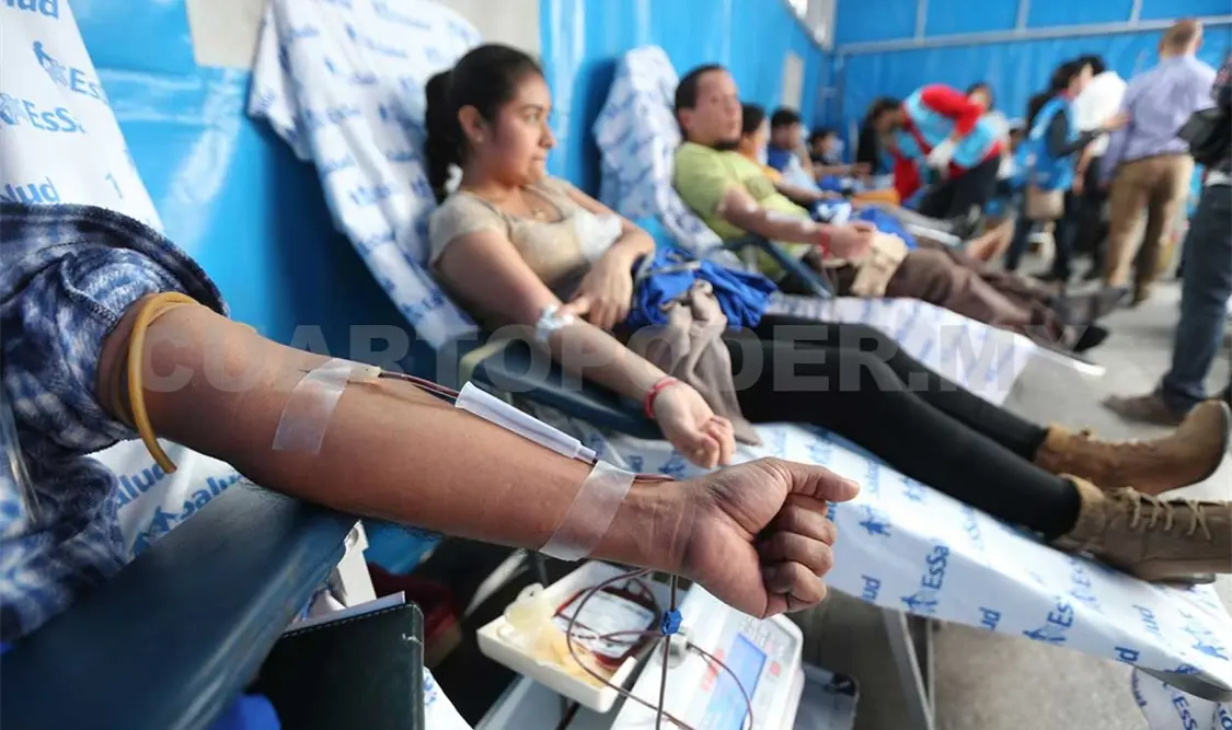 Se conmemora el Día Mundial del Donante de Sangre