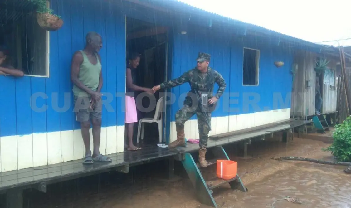 Armada y Protección Civil en alerta por lluvias