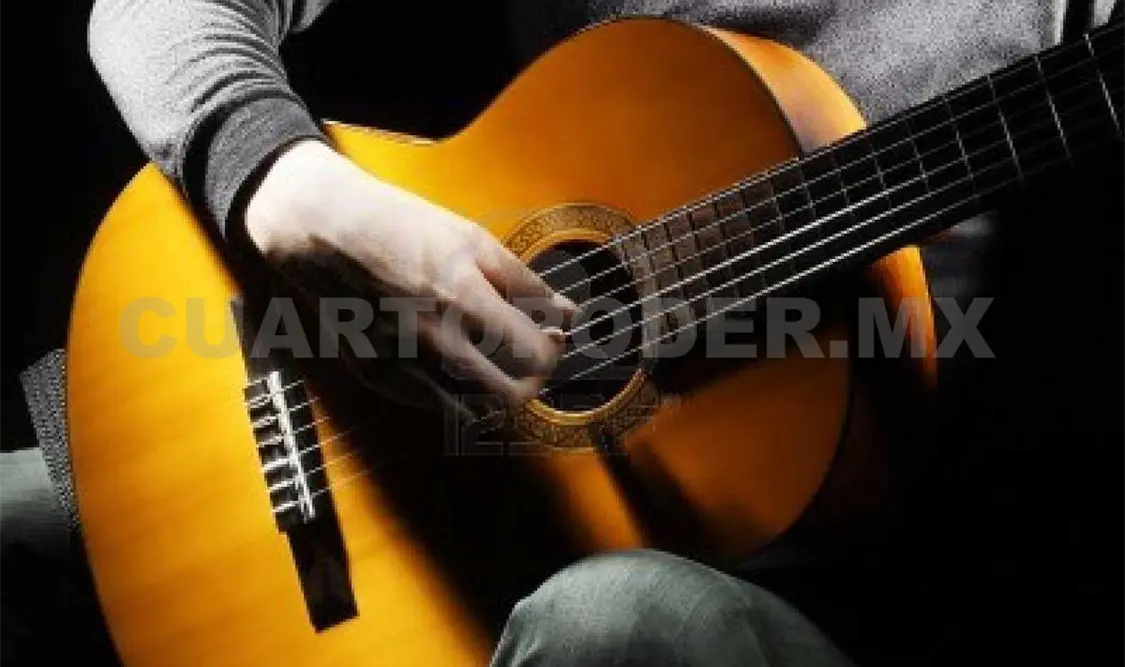 El recital de guitarra es para que los alumnos ingresen a la carrera de Música. Cortesía