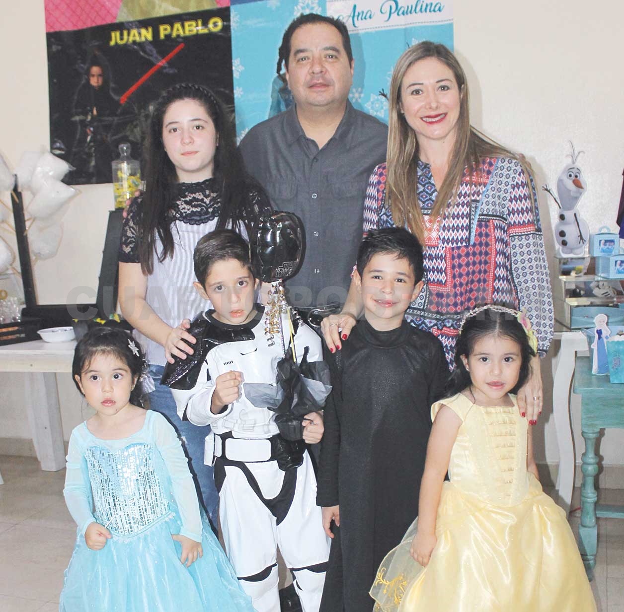Fiesta doble de gemelos