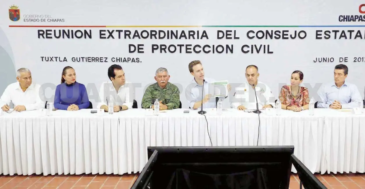 Solicita Chiapas a Segob la Declaratoria de Emergencia