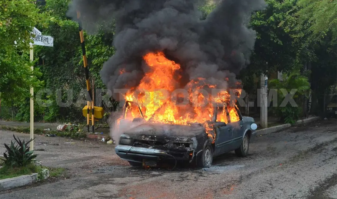 Coutlass se incendia y queda reducido a cenizas