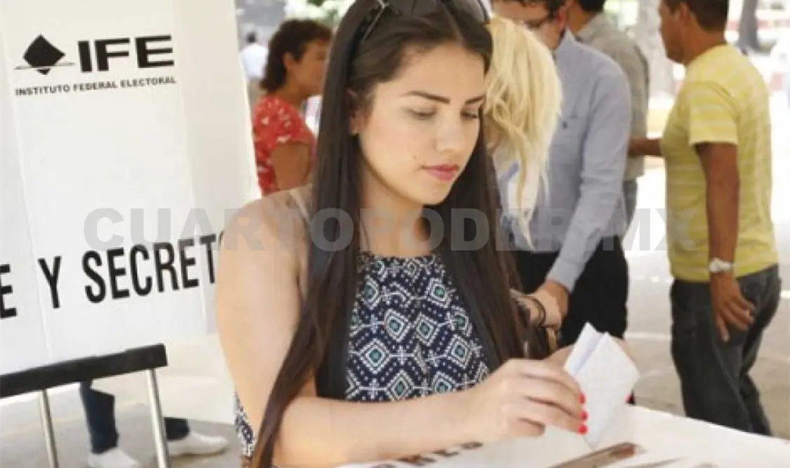 Jóvenes, con desinterés por ejercer el voto