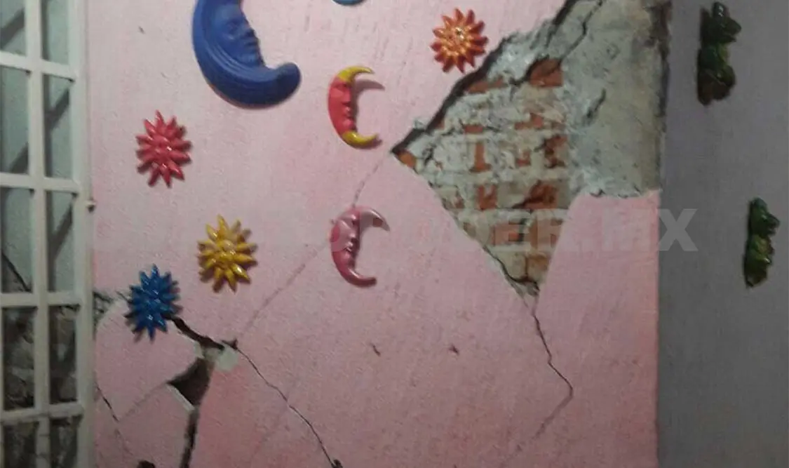 Evalúan daños en infraestructura urbana por sismo