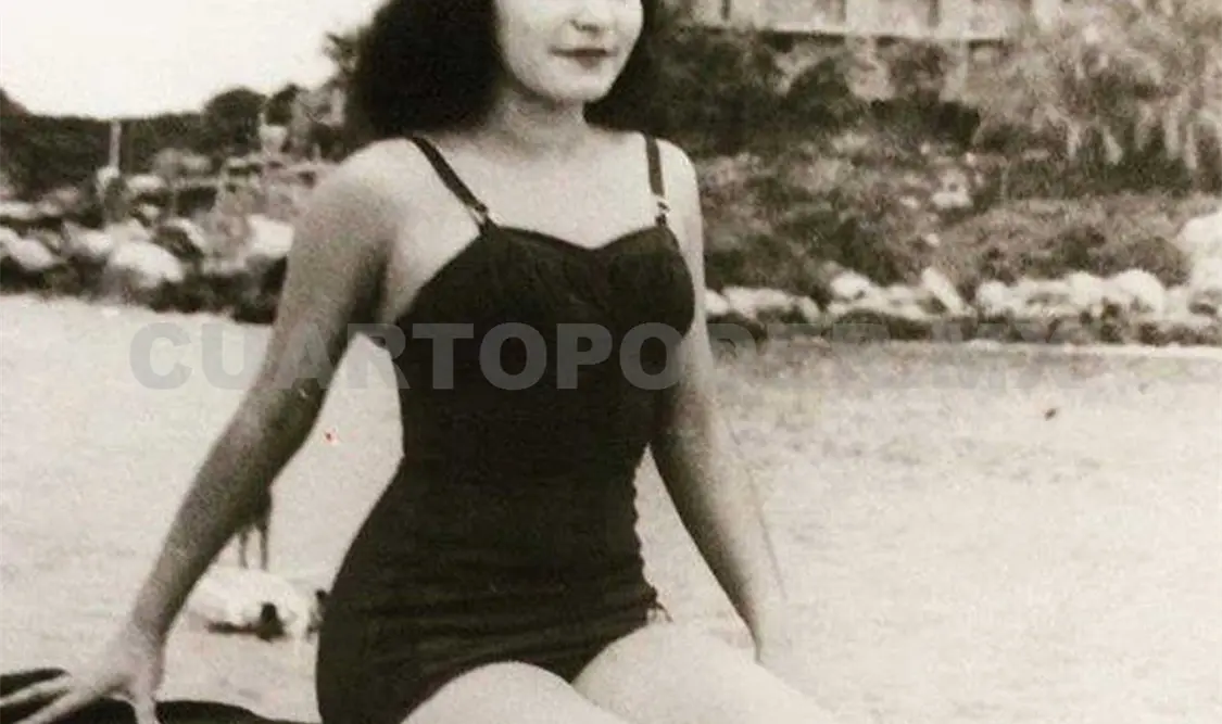 Así lucía Carmen Salinas en bikini