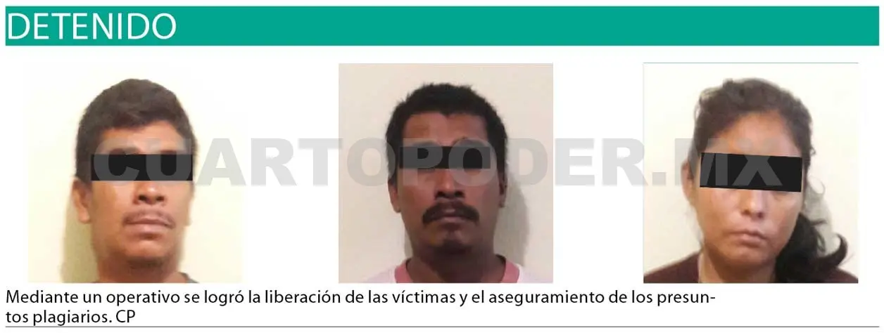 Vinculan a proceso a tres por el presunto delito de secuestro