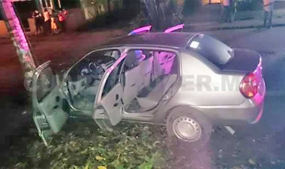 Accidente deja en penumbras a colonos