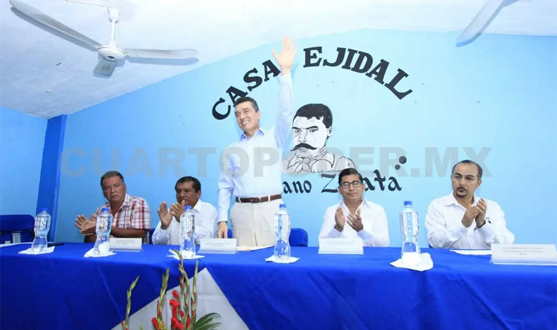Reconoce Rutilio el trabajo de ejidatarios
