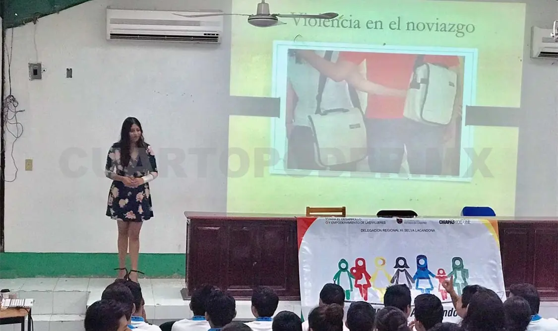 Ofrecen talleres contra violencia en noviazgo