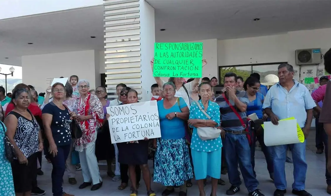 Particulares piden desalojar a invasores de predios