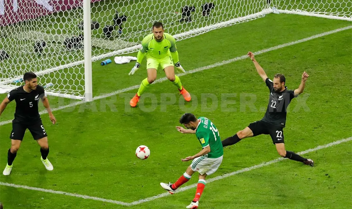 México rescata triunfo ante Nueva Zelanda