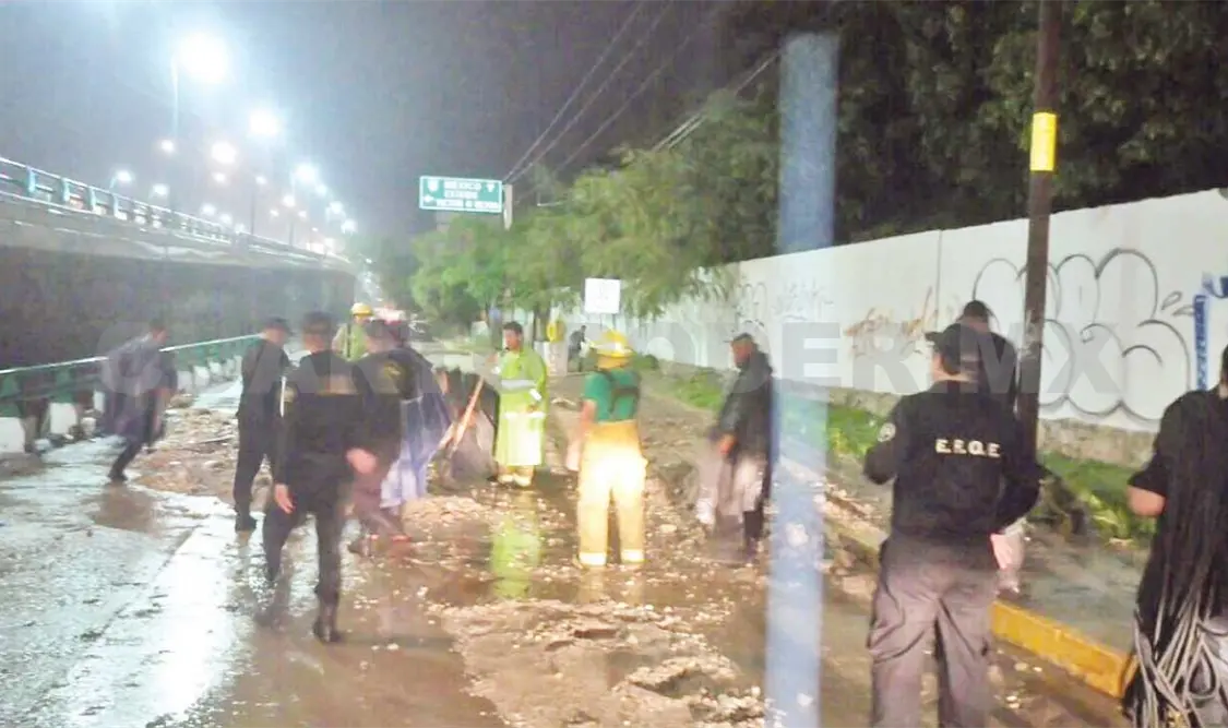 Lluvias causan estragos en Tuxtla Gutiérrez
