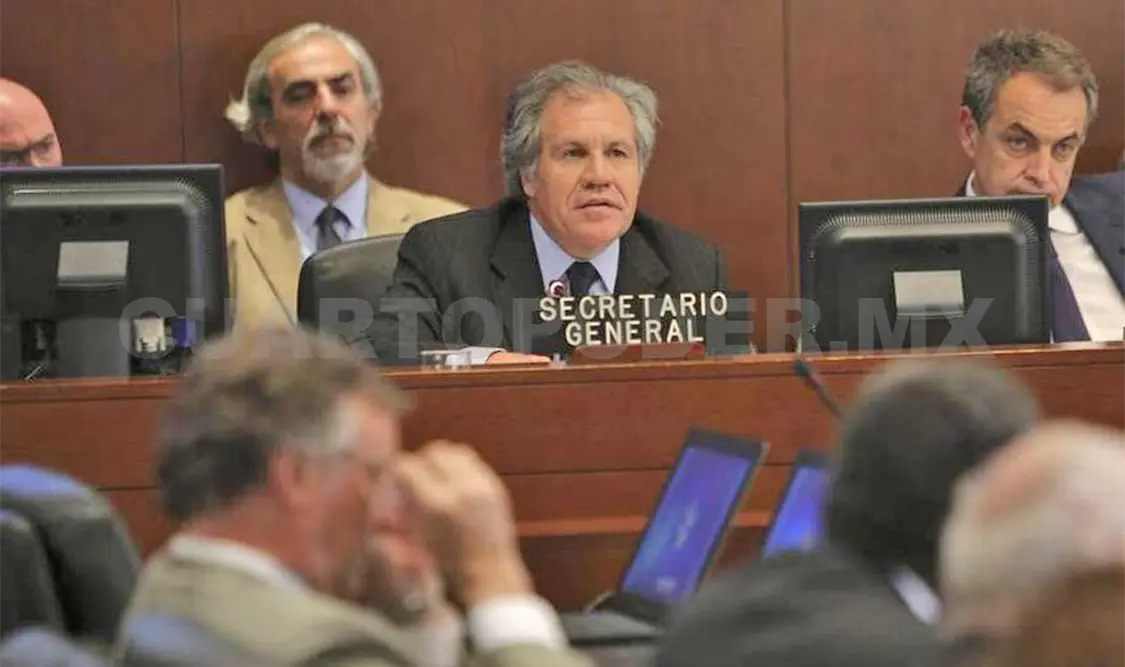 “Lamentablemente, son muchas las cosas necesarias para la libertad de Venezuela”, dijo Luis Almagro. Agencias