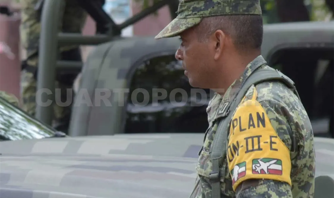 Ejército aplica Plan DN-III-E en Tuxtla Gutiérrez. Guillermo Ramos / CP