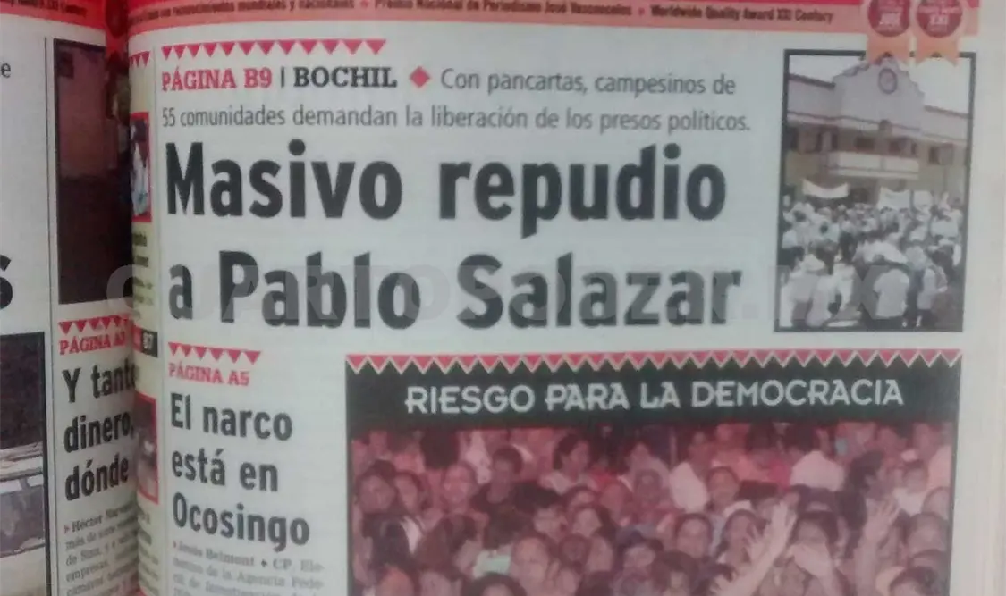 Siniestro pasado: Condena OCEZ a Gobierno Estatal