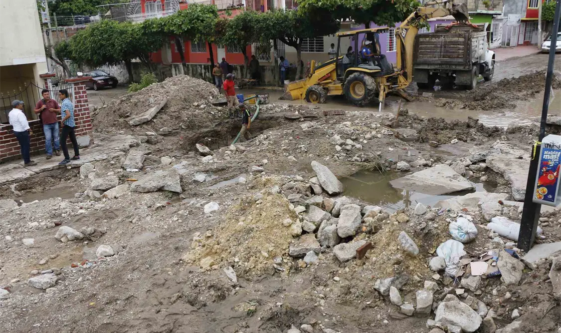 Gobernación emite declaratoria de emergencia por lluvias para Tuxtla Gutiérrez, Chiapas