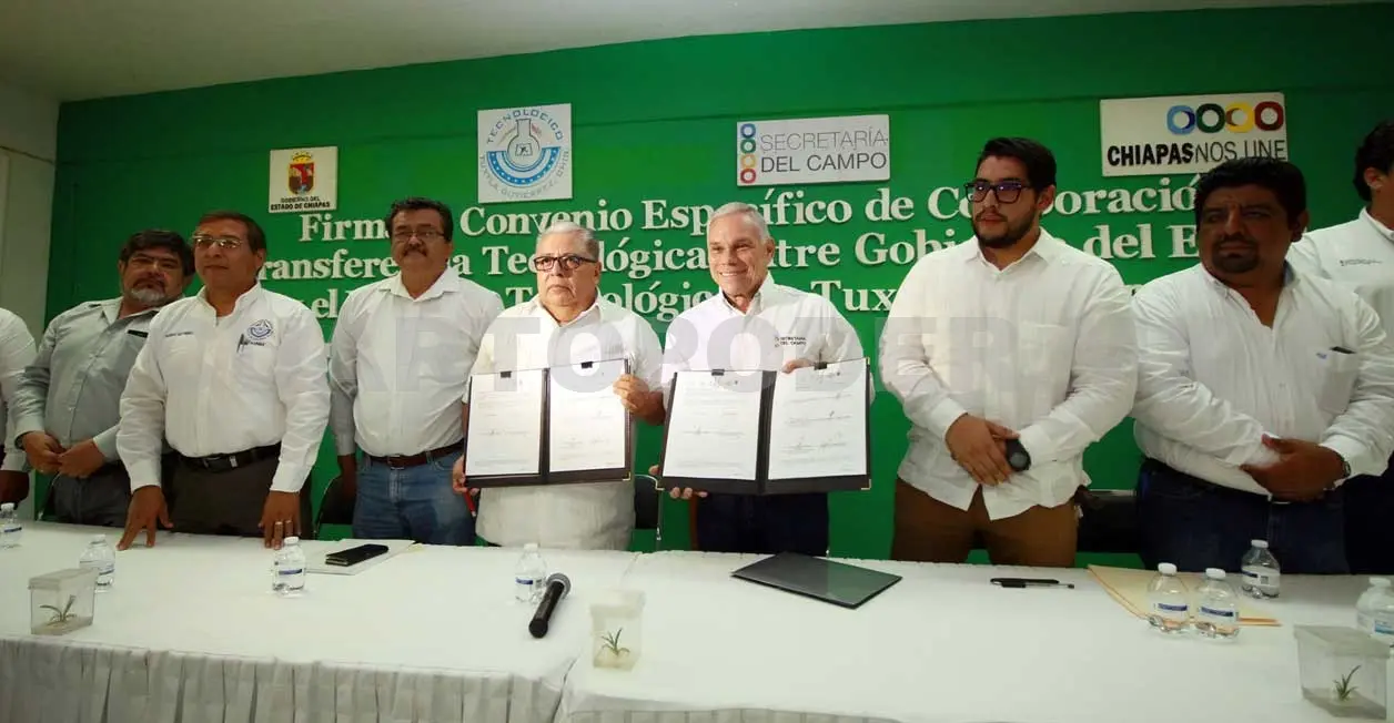 Secam firma convenio con Tec Tuxtla